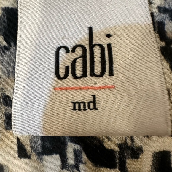 Cabi Long Sleeve Print Blouse Size Medium - Picture 3 of 5